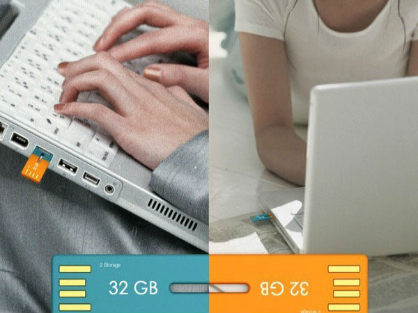 Dual side USB flash Dual side USB flash