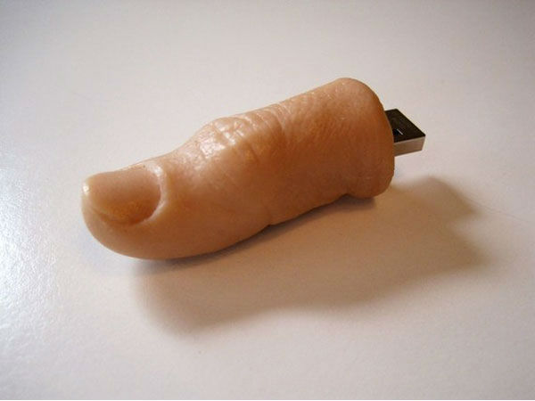 Human Thumb Drive. Human Thumb Drive.