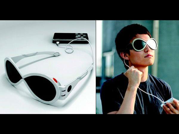 Self-Energy Converting Sunglasses