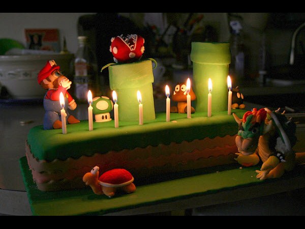 Mario cake 