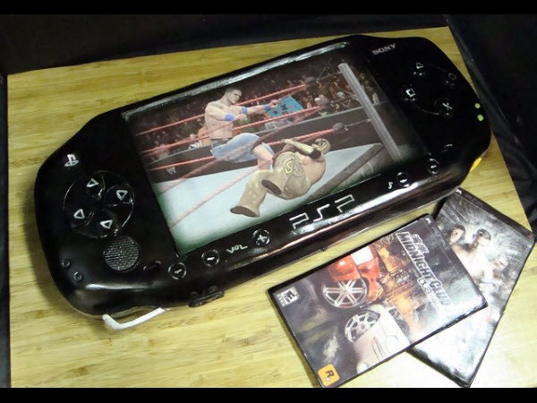 Sony PSP cake 