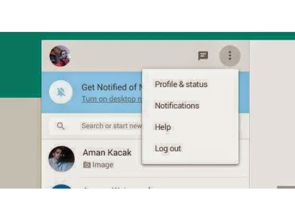 Remember to log out of WhatsApp Web