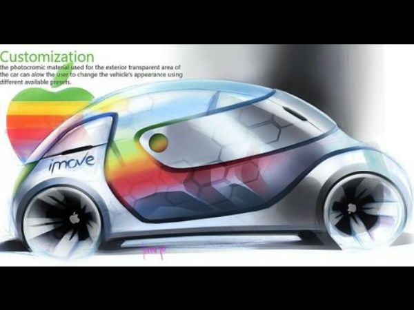 Apple IMove Concept Car