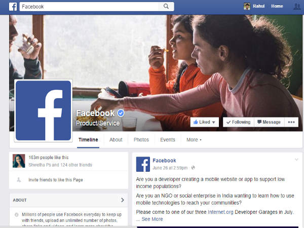 अमेरिका के बाद भारत में सबसे ज्‍याद यूज़ करते हैं फेसबुक 