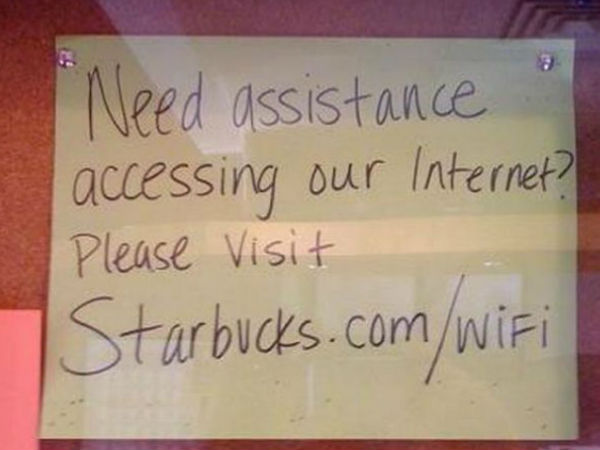 अजीब-गरीब wifi साइन बोर्ड्स!
