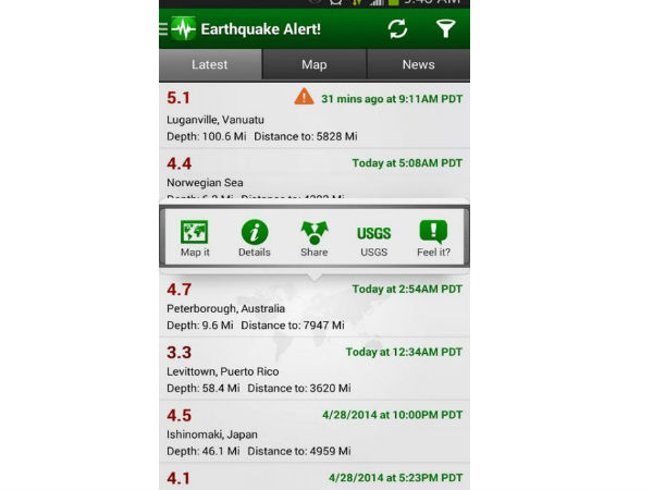भूकंप जैसी स्थिति में काम आएंगी ये एप्स