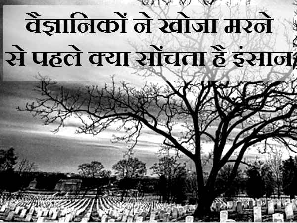वैज्ञानिकों ने खोजा दर्दनाक मौत के ठीक पहले क्या सोचता है दिमाग वैज्ञानिकों ने खोजा दर्दनाक मौत के ठीक पहले क्या सोचता है दिमाग