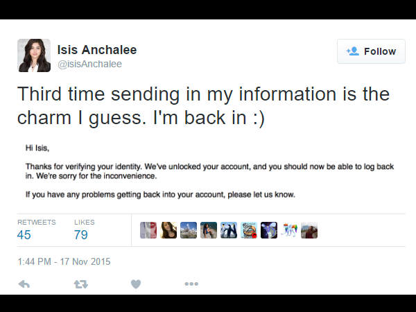 फेसबुक ने अनब्लॉक किया Isis का अकाउंट..!!