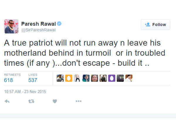 आमिर खान के इस बयान पर देखिए ट्विटर पर कैसे हुआ बवाल-