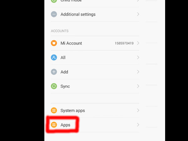 एप्स चुनें