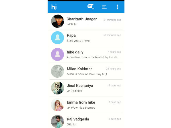 हाइक मैसेंजर एप अब 8 भारतीय भाषाओं को करेगी सपोर्ट..!