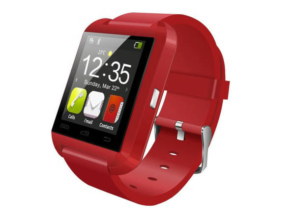 बिंगो यू8 लाल स्मार्टवॉच