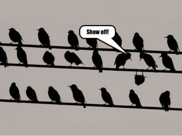 शोऑफ करने वाले