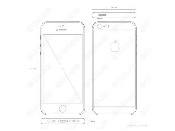 iPhone के 4 इंच वाले फोन की तस्वीर हुई लीक!