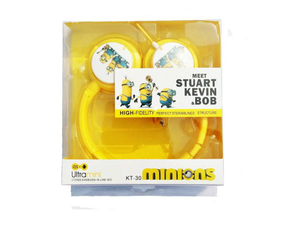 Kuhu Creations Despicable Me Minions headset Headphones