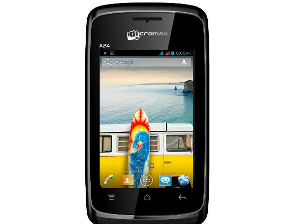 माइक्रोमैक्स बोल्ट ए24