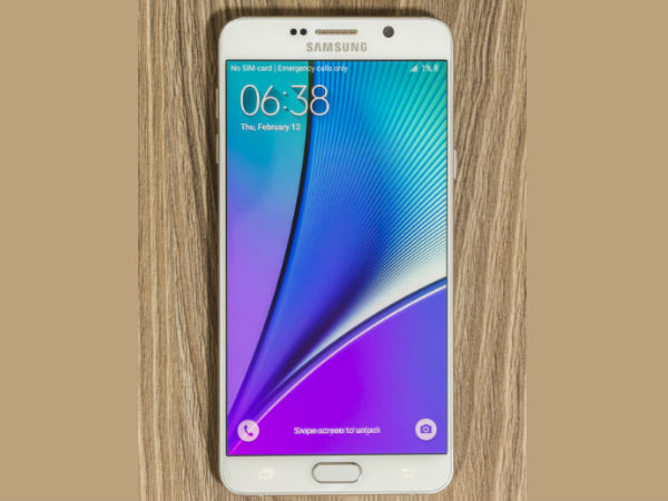 सैमसंग गैलेक्सी नोट5 (ईएमआई 2,081 रुपए से शुरू)