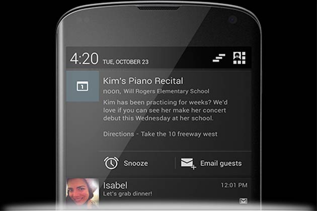 Interactive Notification