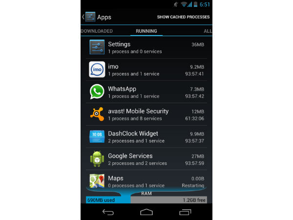 बेकग्राउंड एप्स