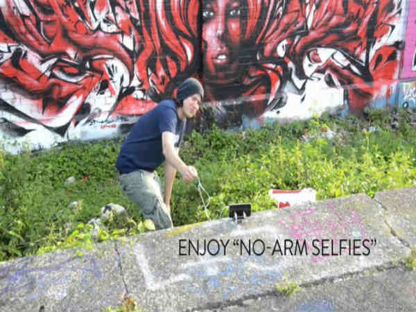 शटर रिलीज के रूप में हेडफोन 