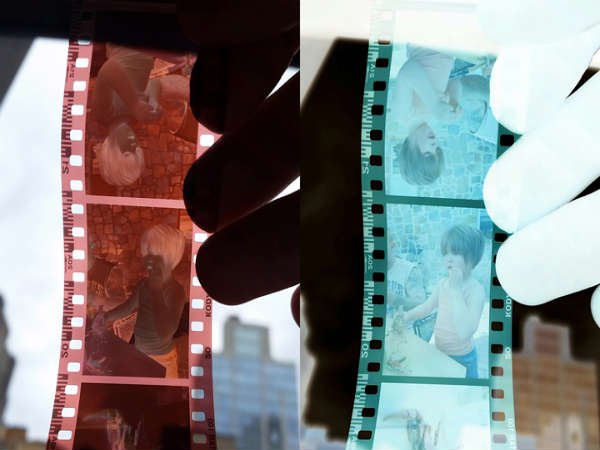 पुराने निगेटिव को डिजिटाइज करें 