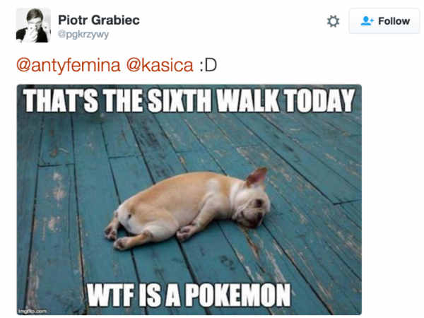 पोकेमोन गो की वजह से लोग कुत्‍तों के साथ भी खेलेंगे 