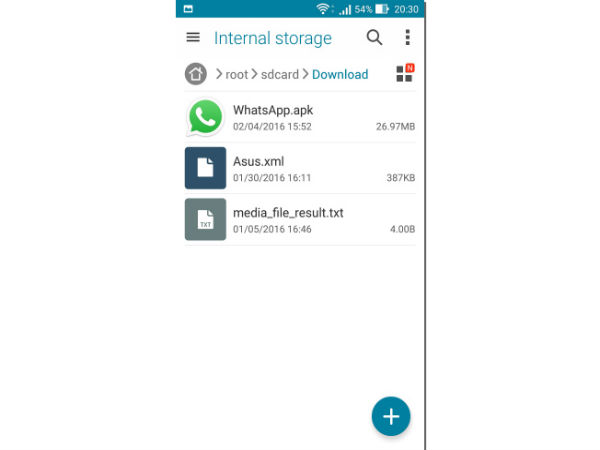 डाउनलोड फोल्‍डर को क्‍लीन कर दें