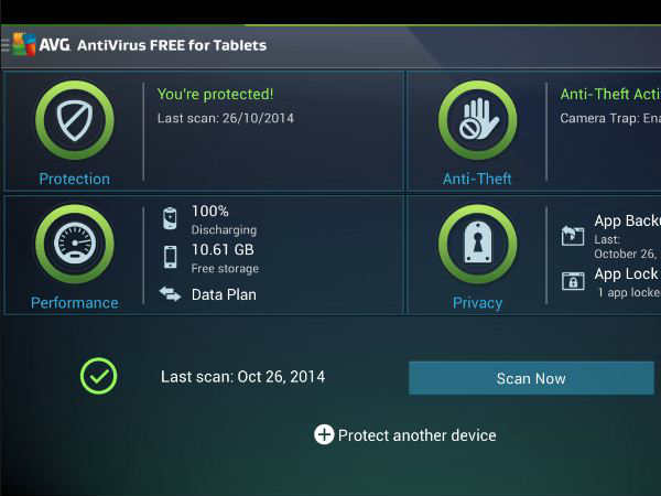 एवीजी एंटी वायरस एप