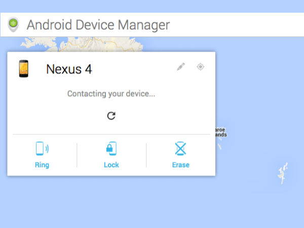 खोए हुए एंड्रायड फोन को कैसे प्राप्‍त करें
