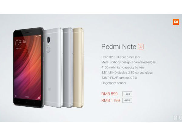 रेड्मी नोट 4: 4100mah बैटरी और 3जी रैम, कीमत भी शानदार!