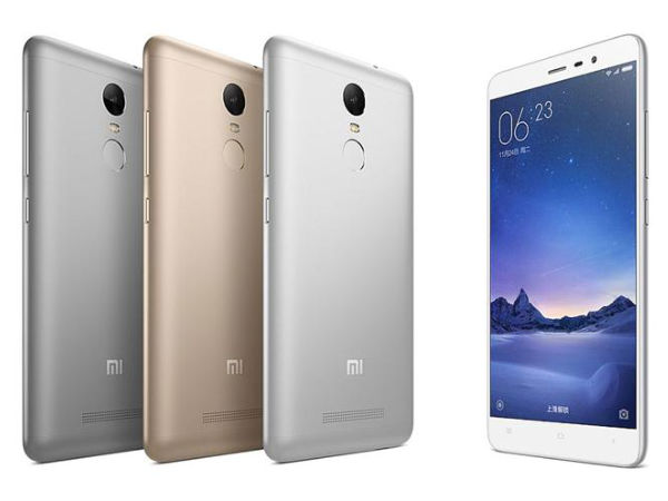 Xiaomi Redmi नोट 3