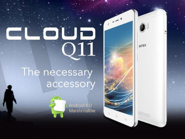 इंटेक्स का बेहद सस्ता मार्शमेलो स्मार्टफोन क्लाउड क्यू11 लॉन्च, जानें कीमत