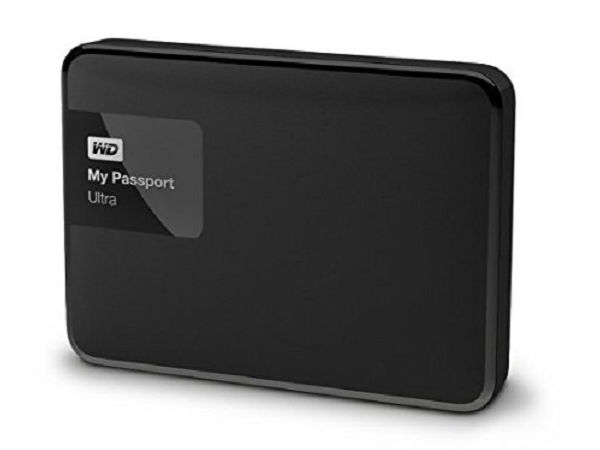 डब्ल्यूडी माय पासपोर्ट अल्ट्रा 1टीबी पोर्टेबल एक्सटर्नल हार्ड ड्राइव