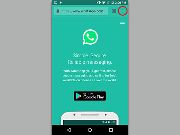 टेबलेट में कैसे एक्टिीवेट करें व्‍हाट्सएप