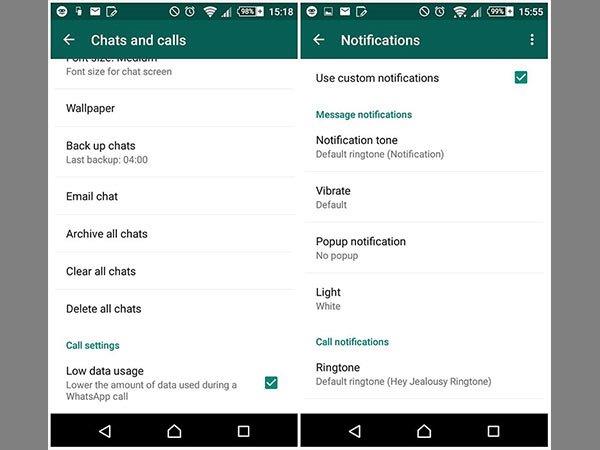 एंड्रायड और आईओएस डिवाइस पर कैसे सेट करें व्‍हाट्सएप रिंगटोन