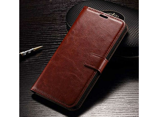 Febelo Quality PU Leather Magnetic Lock Wallet फ्लिप कवर