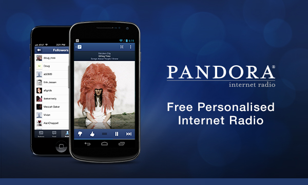 Pandora Internet Radio ऐप- Pandora Internet Radio ऐप-
