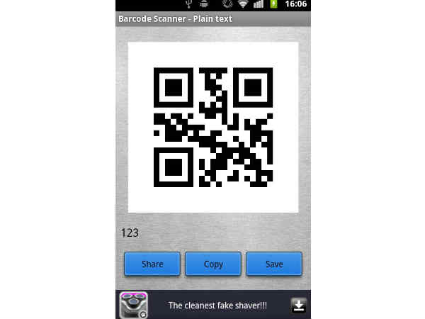 QR & barcode scanner- 5 करोड़ इंस्टॉल