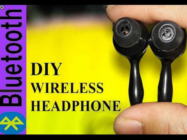 DIY : 7 स्टेप्स में बेकार पड़े हैडफोन से बनाएं वायरलैस ईयरफोन