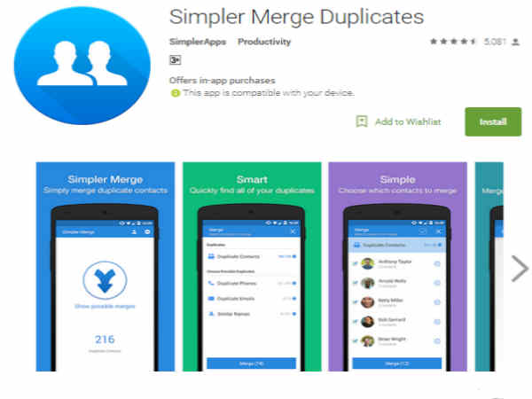 Simpler Merge Duplicates