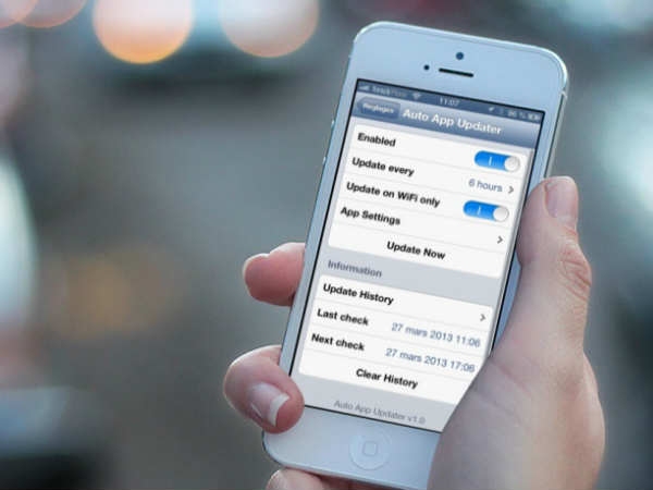 Keep your apps up to date Keep your apps up to date