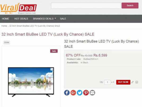 BluBee LED TV- 