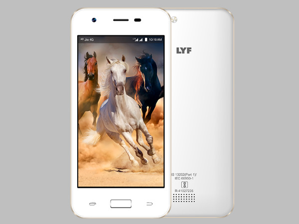 रिलायंस ने लॉन्च किया नया LYF C451 4G स्मार्टफोन रिलायंस ने लॉन्च किया नया LYF C451 4G स्मार्टफोन