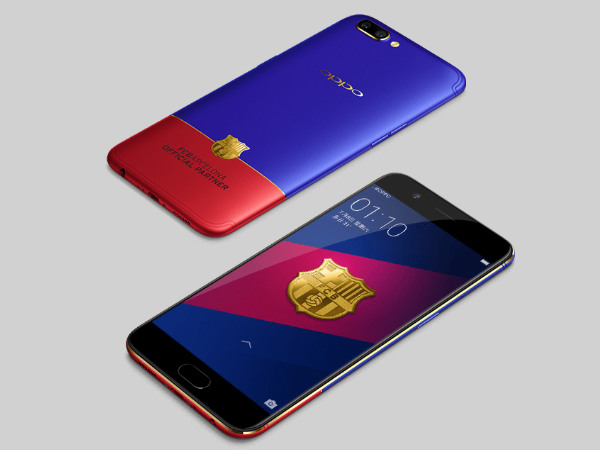 Oppo R11 FC बार्सिलोना एडिशन बाज़ार में आगया है Oppo R11 FC बार्सिलोना एडिशन बाज़ार में आगया है