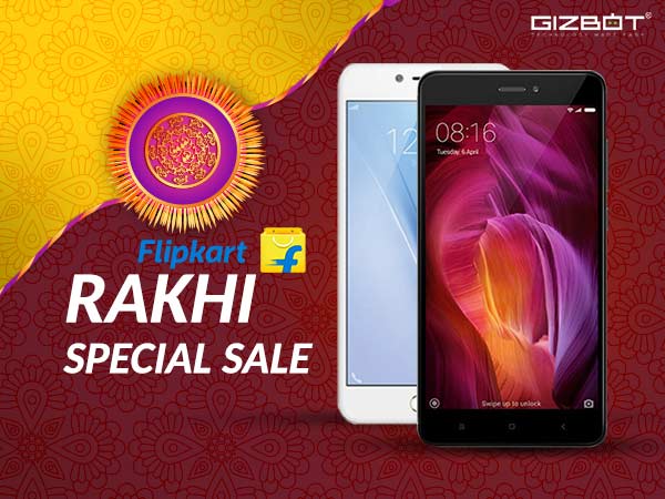 राखी स्पेशल: Flipkart Sale में लीजिए बेस्ट स्मार्टफोन डील राखी स्पेशल: Flipkart Sale में लीजिए बेस्ट स्मार्टफोन डील