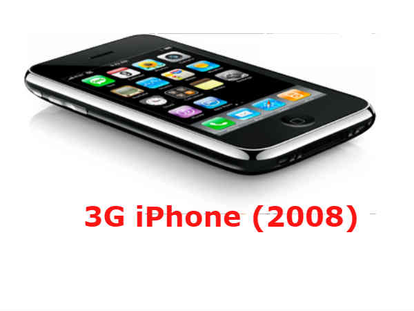 3G iPhone (2008)- 