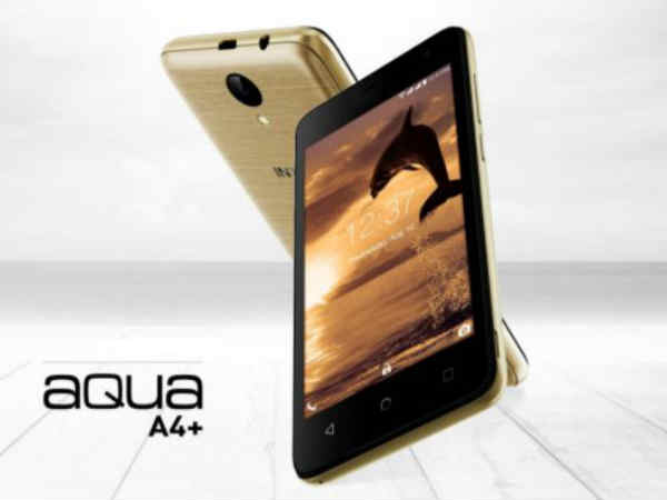 4G VoLTE सपोर्ट के साथ Intex Aqua A4+ स्मार्टफोन लॉन्च 4G VoLTE सपोर्ट के साथ Intex Aqua A4+ स्मार्टफोन लॉन्च