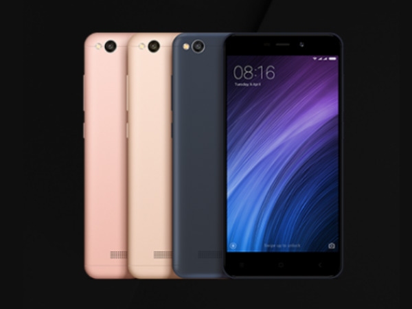 Xiaomi Redmi 4A- कीमत 5,999 रुपए