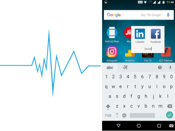फोन स्क्रीन में फोल्डर बनाकर ऐप आसानी से मैनेज कर सकते हैं फोन स्क्रीन में फोल्डर बनाकर ऐप आसानी से मैनेज कर सकते हैं