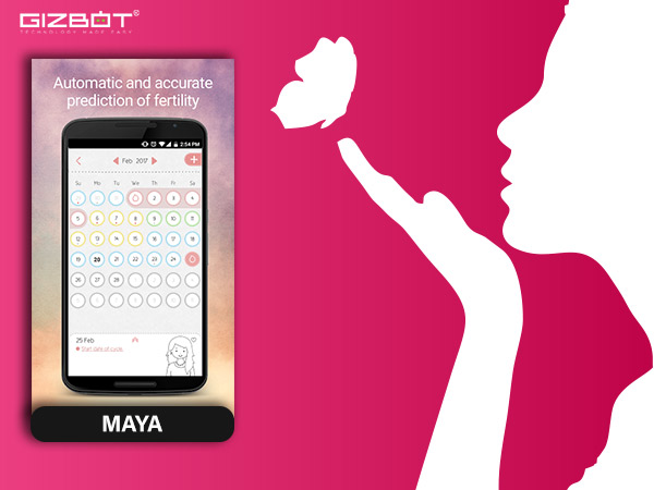 Maya - Period, Fertility, Ovulation & Pregnancy Maya - Period, Fertility, Ovulation & Pregnancy